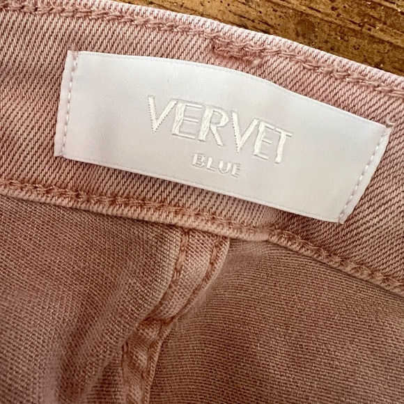 Vervet Pastel 90's Vintage Boyfriend Cropped Flare Jean - Size 28 - Picture 8 of 15